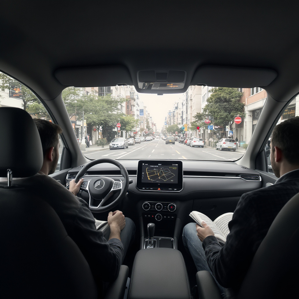 Mobil AI Tanpa Stir: Navigasi Full Autonomous