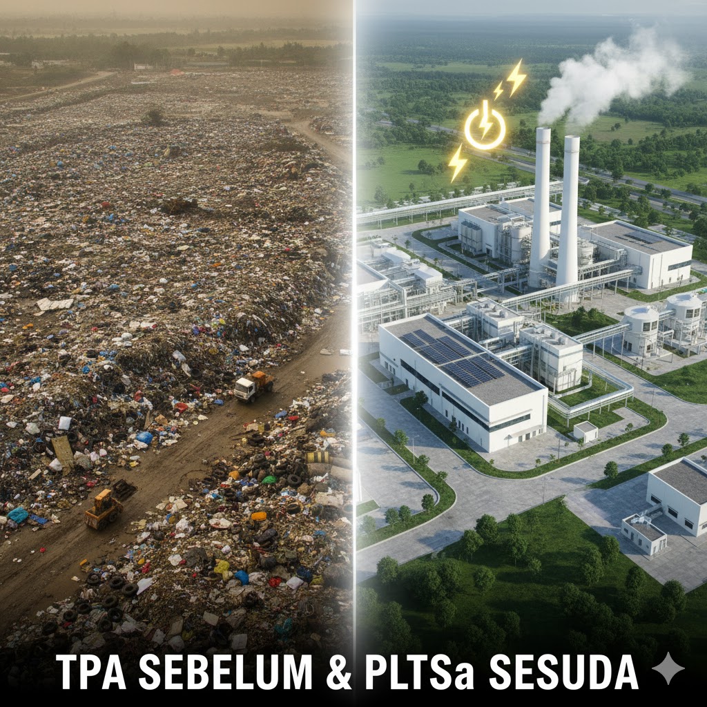 Sulap Sampah Jadi Listrik: Potensi dan Tantangan Pengelolaan Sampah Menuju Ekonomi Sirkular