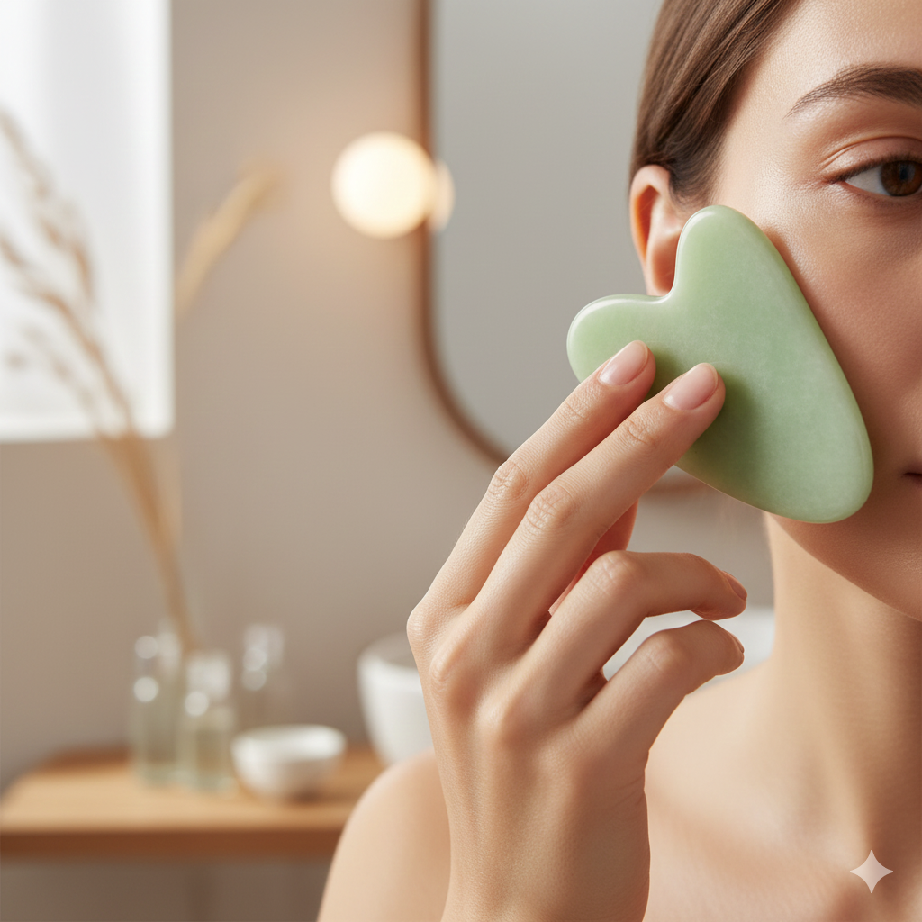 Perawatan Wajah Tradisional Tiongkok (Gua Sha) dalam Rutinitas Modern.