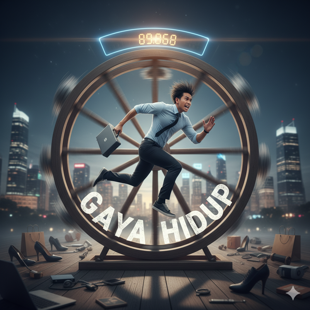 Gaji UMR ‘Nge-lag’, Gaya Hidup ‘Nge-gas’! Jebakan ‘Sandwich’ Milenial.